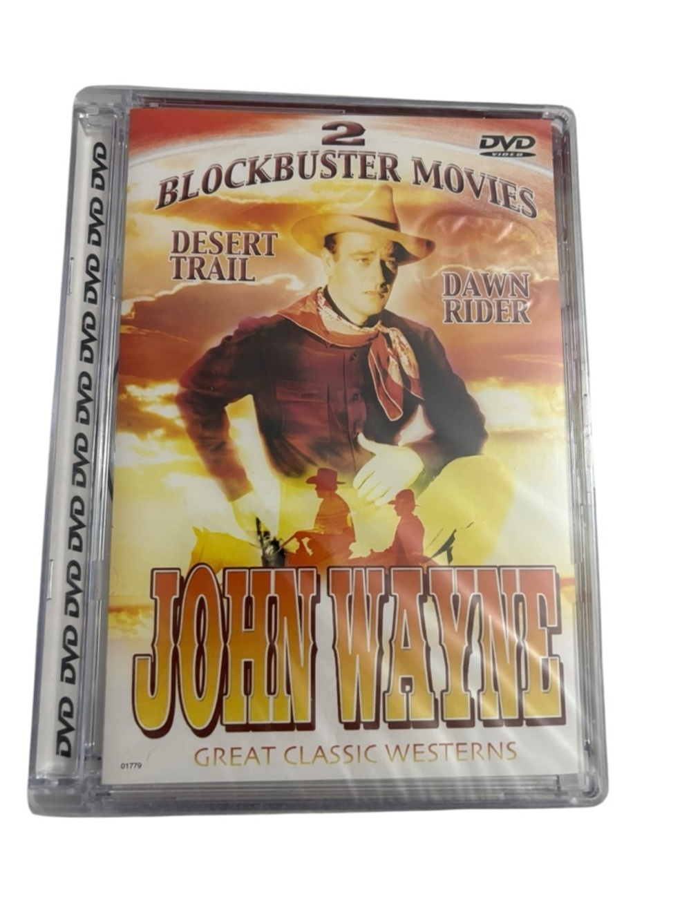 Vintage Blockbuster DVD Movies. Great Classic Western.  John Wayne. New.